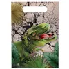 Image de 10 sacs cadeaux papier t-rex jurassic 16.5x23cm - chalayer 7540 0-99