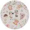 Image de 10 assiettes carton petit explorateur 22.5cm - chalayer 000756900000099