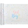 Image de chemin de table intissé baby gender 28cmx3m - chalayer 000765400300099