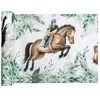 Image de chemin de table anniversaire hippique 30cmx5m - chalayer 7869 30-99