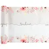 Image de chemin de table voile amour floral 28cmx3m ivoire - générique 000832700300025