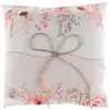 Image de coussin alliances coton amour floral 18cm blanc - générique 8338 0-25
