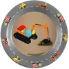 Image de 10 assiettes carton chantier 22.5cm multicolore - générique 000842100000099