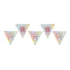 Image de guirlande à fanions carton petite fée 5m coloré - générique 8451 0-99