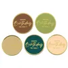 Image de 10 confettis bois anniversaire jungle 5cm vert - générique 8531 0-10