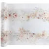 Image de chemin de table mousseline tendresse 36cmx3m - générique 000895500300001