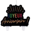 Image de bougie anniversaire multi 8.1x7.5cm - générique 000902100000011