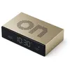 Image de Radio-réveil LCD réversible Lexon Flip Premium Or