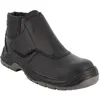 Image de Chaussure de sécurité haute S1P SRC cuir grainé noir T41 - SINGER - ST280.41