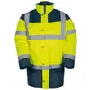 Image de Parka Haute Visibilité PALERME Taille XXXL Coloris Jaune/Bleu Marine - PALERME06