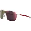 Image de Julbo, Unisexe, Lunettes de sport, Fréquence Spectron S3 (VLT 12%) (Cristallin, Red, Spectron 3 gris fumé ML rouge), Rouge