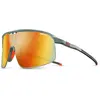 Image de Julbo, Unisexe, Lunettes de sport, Density Reactiv S1-3 (Anthracite, vert olive mat, Rouge), Gris