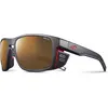 Image de Julbo, Unisexe, Lunettes de sport, Shield M Reactiv (Noir, Noir Orange, noir-orange mat, Noir/orange, Marron), Orange, Noir