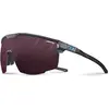 Image de Julbo, Hommes, Lunettes de sport, Ultimate Cover, Reactive 0-4 High Contrast (black blue*, Bleu, Noir, Noir/Bleu), Bleu, Noir, Transparent