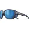 Image de Julbo, Unisexe, Lunettes de sport, Montebianco 2 Spectron 3 polarisées (Blanc, Bleu, Noir, Bleu), Bleu