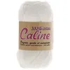 Image de Fil à tricoter Caline - Blanc - 100% coton - peignée, gazée et mercerisée - Amigurumis
