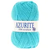 Image de Pelote à tricoter AZURITE de Distrifil - Laissez votre créativité briller à petit prix ! - certifié Oeko-Tex(...) - 2635 Bleu turquoise