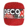 Image de Coton à crocheter DECO 8M - Distrifil(...) - Rouge (ROUGE ARGENTE)
