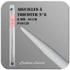 Image de Aiguilles à Tricoter de 40cm en plastique n°6,5 à n°20 - Distrifil(...) -