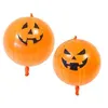 Image de 2 ballons latex imprimés halloween 44cm - hobi bal236_2