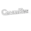 Image de déco table candybar blanc 27 cm - DEC825B