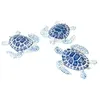 Image de 3 tortues de mer 4.4x3.4x1.2cm - DEK0102