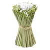 Image de compo rose fleurs séchées dans gerbe 11x8cm blanc - hobi fde136b