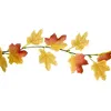 Image de guirlande artificielle feuilles érable 1.70m orange - hobi fgu4012o