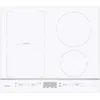Image de Sauter SPI4664W - Table de cuisson à induction - 4 plaques de cuisson - Niche - largeur : 56 cm - profondeur : 49 cm - avec garnitures en aluminium anodisé - blanc
