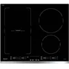 Image de Sauter SPI4664X - Table de cuisson à induction - 4 plaques de cuisson - Niche - largeur : 56 cm - profondeur : 49 cm - avec garnitures en acier inoxydable - noir