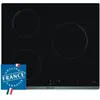 Image de Brandt BPI6310B - Table de cuisson à induction - 3 plaques de cuisson - Niche - largeur : 56 cm - profondeur : 49 cm - noir