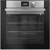 Image de De Dietrich DOP7220X - Fascination Collection - four - encastrable - niche - largeur : 56 cm - profondeur : 55 cm - hauteur : 58.5 cm - avec système auto-nettoyant - classe A+ - noir/inox