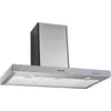 Image de Brandt BHB6901X - Hotte - hotte décorative - largeur : 90 cm - profondeur : 50 cm - evacuation & recyclage - acier inoxydable