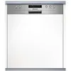 Image de Brandt BDB424LX - Lave-vaisselle - encastrable - largeur : 59.8 cm - profondeur : 57 cm - hauteur : 81.5 cm - inox