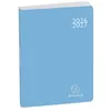Image de Agenda scolaire journalier Exacompta Collection Color Soft Harmony Août 2026 à Juillet 2027 12 x 17 cm Bleu
