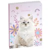 Image de Agenda scolaire journalier Exacompta Forum Collection Animaux Chat Blanc Août 2025 à Juillet 2026 12 x 17 cm