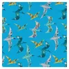 Image de Tissu coton Dashwood Jurassic sur fond bleu vendu au mètre(...) -