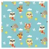 Image de Tissu coton Dashwood Summer Fun animaux vendu au mètre(...) - Bleu (52)