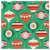Image de Tissu coton Dashwood boules de Noël vendu au mètre(...) - Noel 2208
