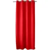 Image de Enjoy Home - Rideau uni occultant avec oeillets - 140 x 240 cm - Rouge
