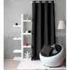 Image de Enjoy Home - Rideau uni avec oeillets - 140 x 240 cm - Noir