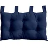 Image de Enjoy Home - Tête de lit coussin Panama à suspendre - 70 x 45 cm - Bleu Marine - Panama