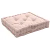 Image de Enjoy Home - Coussin de sol avec poignée - 50x50cm - Vieux Rose - Panama
