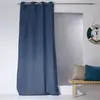 Image de Enjoy Home - Rideau uni effet bachette - 135 x 240 cm - Bleu marine