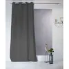 Image de Enjoy Home - Rideau uni effet bachette - 135 x 240 cm - Gris foncé
