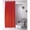Image de Enjoy Home - Rideau uni effet bachette - 135 x 240 cm - Rouge