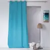 Image de Enjoy Home - Rideau uni effet bachette - 135 x 240 cm - Turquoise