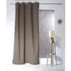 Image de Enjoy Home - Rideau uni effet bachette - 135 x 240 cm - Marron