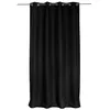 Image de Enjoy Home - Rideau occultant Ibiza à 8 oeillets - Longueur 240 cm x Largeur 140 cm - Noir - Ibiza
