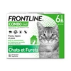 Image de 6 x Combo Frontline® Spot-on Chat - 6 pipettes contre puces, tiques et poux